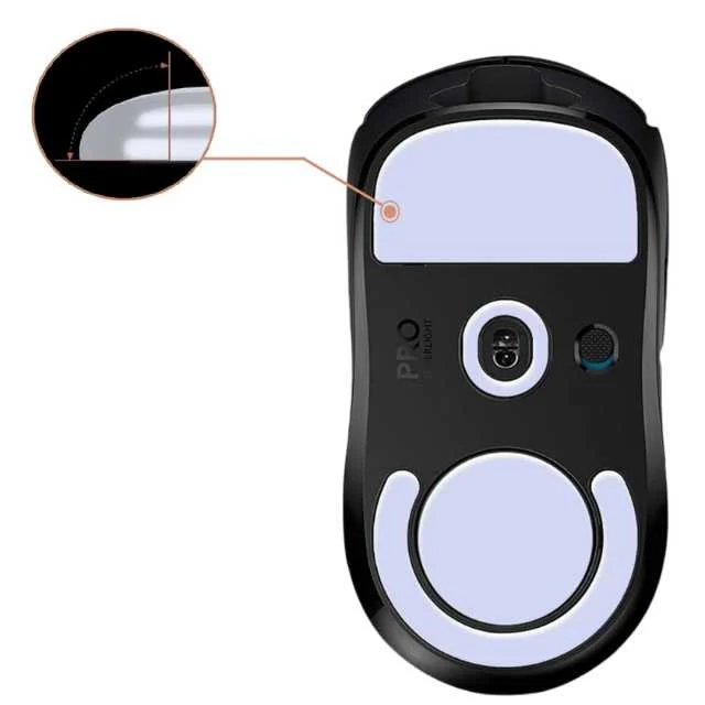 PTFE Feet Safe for Wallhacks