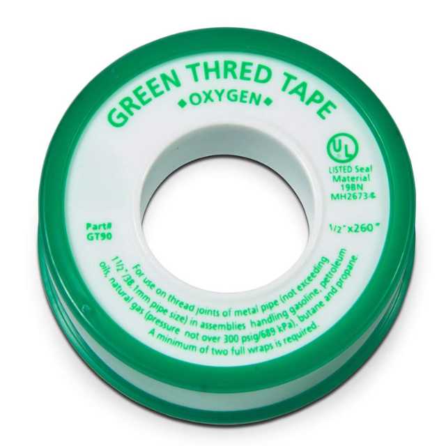 Cinta de PTFE verde