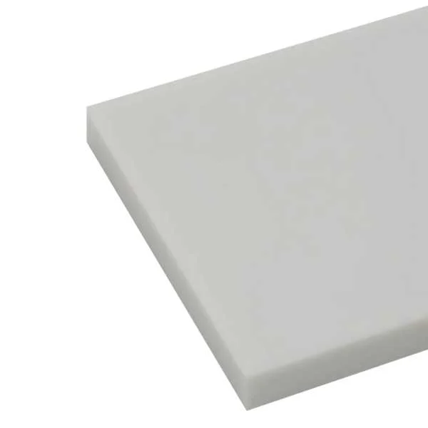 lámina de teflón blanco