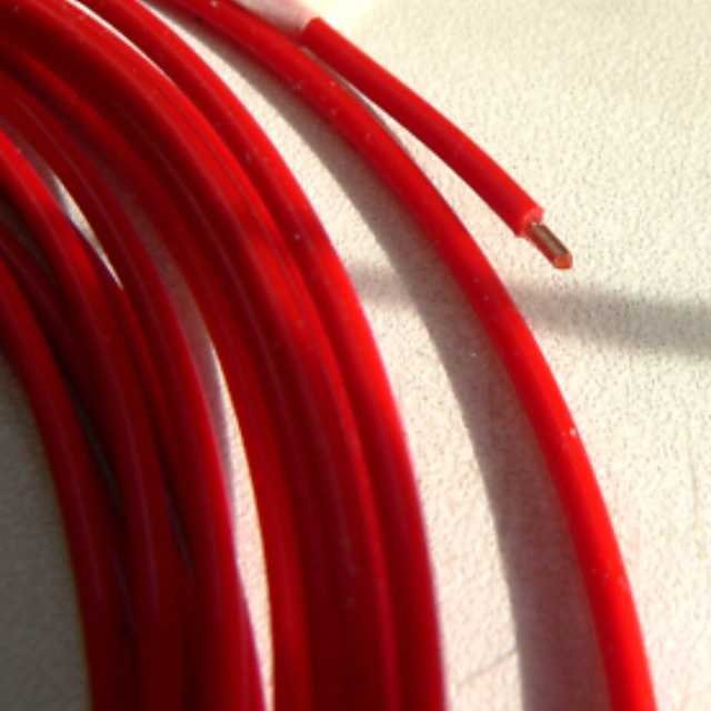 Solid core Teflon wire
