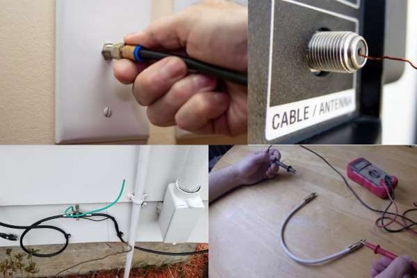 Peflon coaxial cable