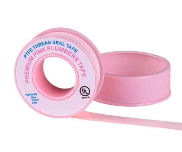 Cinta de PTFE rosa