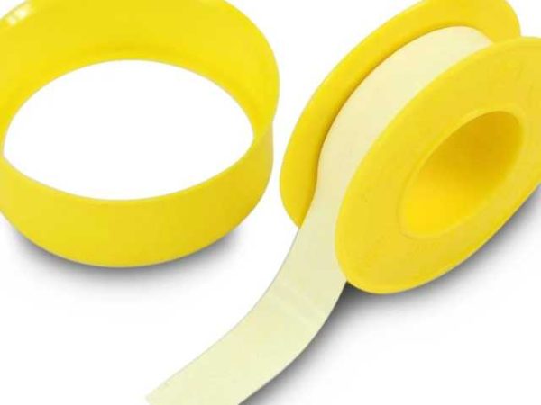 Gelbes Teflonband