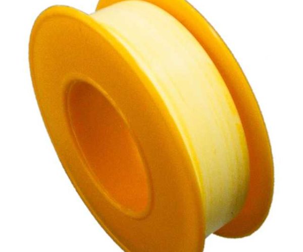 Cinta de sellado de PTFE amarilla