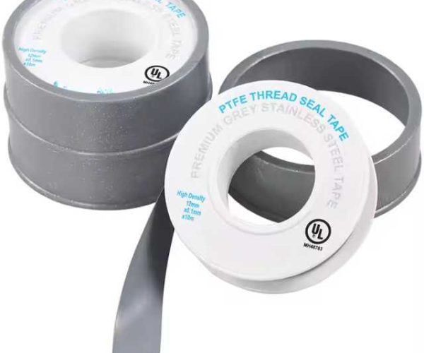 Cinta de sellado de PTFE gris